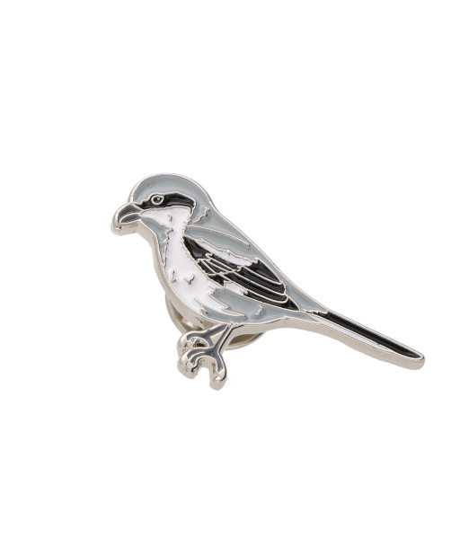 Enamel Pin Great Grey Shrike